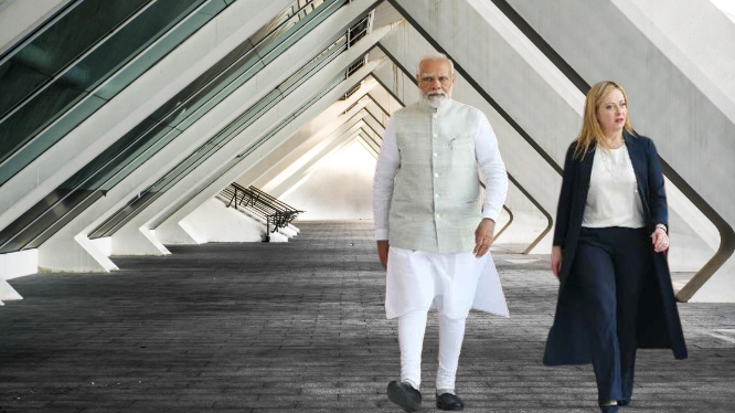 Giorgia Meloni congratulate Narendra Modi